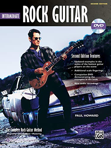 Complete Rock Guitar Method: Intermediate Rock Guitar, Book & DVD-ROM (Complete Method) (Best Rock Guitar Method)