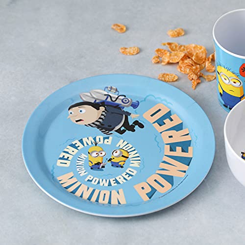 Zak Designs Dinnerware Set Includes Plate, Bowl, and Tumbler BPAFree