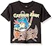 Disney Little Boys' Toddler Jake and The Neverland Pirates In The Making Short Sleeve T-Shirt, Black, 4T