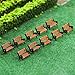 YZ150 10pcs Park Benches Model Train 1:100 Bench 1.31cm or 0.51inch Chair Settee TT Railway Layout New