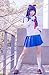 Girls Pop Team Epic Popuko Pipimi Cosplay Anime Nautical Sailor Costumes Japanese Blue School Uniform Shirt Skirt Full Set