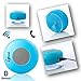 Tmvel Wireless Bluetooth Waterproof Shower Speaker with Dedicated Suction Cup - Retail Packaging - Blue, Standard Packaging