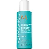 Moroccanoil Scalp Balancing Shampoo | Hydrates the scalp, reduces visible flakes and oiliness, made with salicylic acid, niacinamide, and argan oil