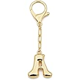 TTYY Initial Keychain For Women Handbag Charms Backpack Car Keyring for Sister Besties Mom Gold Letter Keychain