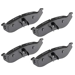 cciyu D1109 Rear Semi-Metallic Disc Brake Pads Kit