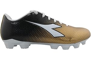 Diadora Cattura Youth Firm Ground Soccer Cleats, Little/Big Kid Sizing, Perfected for Natural and Artificial Playing Surfaces