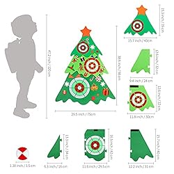 Aneco Christmas Tree Dart Board Spliceable Board