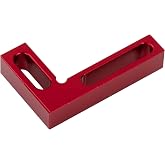 90 Degree Mini Positioning Square Woodworking Carpenter Corner Tool | Premium Precision Right Angle Clamp for Checking Edge of Carpenter Cutting Tool for Square (Red)