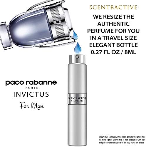 Paco Rabanne Invictus For Men Travel Mini Size Eau De Toilette Spray 8 ml / 0.27 Fl Oz
