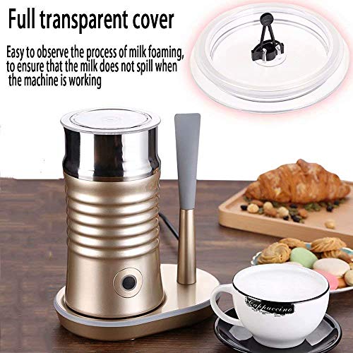 Milchaufschäumer Elektrische Milchschäumer mit Heiß Kalt Funktion Milch-Wärmer-Heizung for Cappuccinos/Lattes/Heiße… – Bild 5