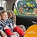 CARAMAZ Car Sun Shade for Baby with Certified UV-Protection (2 Pack - 20