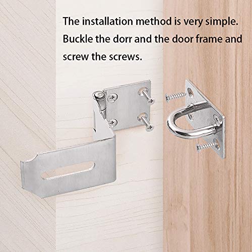 2 Gizhome+Stainless+Padlock+Locking+Security