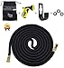 50 FT Expandable Garden Hose New 2017 Premium Quality Upgraded Durable Casing, Triple Layers Inner Tube, Solid Brass Connectors, Free Nozzle, Hanger and Storage Bag