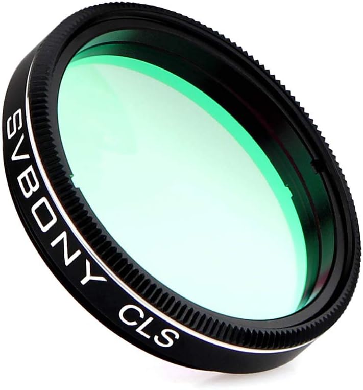 Svbony Telescope Filters, CLS Filter 1.25‘’ H-Alpha OIII SII, Reduce Light Pollution, 95% transmission