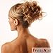CAISHA Synthetic Fiber Hairpiece Scrunchie Scrunchy Updo Slightly Wavy Dark Brown Mix G33B