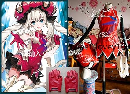 Amazon 帽子付き コスプレ衣装 手袋 Fate Grand Order マリー