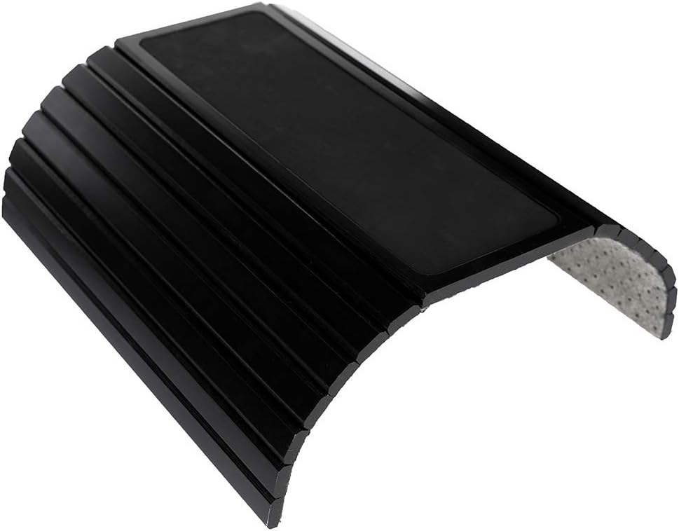 GEHE Sofa Arm Tray Table for Couch Flexible/Foldable Sofa Tray Couch arm Table Perfect for Drinks Snacks Remote Control or Phone Great arm Tray for Couch armrest (Black): Kitchen & Dining