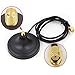 HUACAM HCM38N Wi-Fi Antenna Magnetic Stand Base RP SMA Connector with 3m Extension Cable