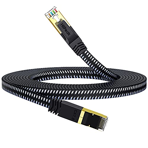 HiiPeak Cat 8 Flat Ethernet Cable 10ft