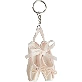 Drelitam Pointe Shoes Keychain, Ballet Shoe Keychain, Keyring, Dancer Gifts, Dance Accessories