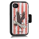 OtterBox Defender Series Anthem Collection Case & Holster for Apple iPhone 4 & 4S - Born Freen American Print - 77-20644_A - AT&T Packaging