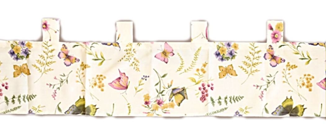 'Butterfly Kitchen Cafe Net Curtain with Loops and more (30/150)