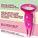 Penis Ring Sex Vibrator Toy, SHEQU Vibrating Cock Ring Couple Toy Vagina Multi-Tentacles with Clamp Clitoris Stimulator with 10 Vibration Mode Cockring for Men and Women