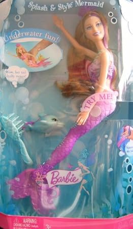 barbie splash and style mermaid