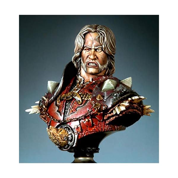 XINGCHANG Harz Modell Figur Kits 1/6   Alte Offiziersbüste Mit Großer Basis 1/6   Harzfigur Modellbausätze Miniatur Gk Demontage Unlackiert
