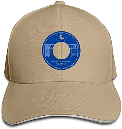 Cookin On 3 Burners This Girl Adult Sandwich Snapback Cap
