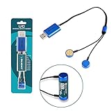 Olight UC Universal Magnetic USB Charger for Li-ion/IMR/INR/ICR 18650/16340/14500/26650 Ni-MH/Ni-Cd AA/AAA & etc Batteries
