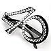 Ocean Line 40th Birthday Glasses - Number Crystal Frame, Party Favors, Wedding, Funny Costume Sunglasses, Novelty Eyewear Celebration Decoration for Kids and Adults 6 Pack (40)
