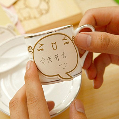 ARCTURUS 5Pcs/set Cute Sticker Post It Bookmark Point Marker Memo Notepad Sticky Notes - Thumbnail 6