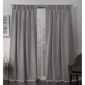 Amazon Com Exclusive Home Curtains Sateen Twill Woven Blackout
