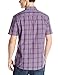 Axist Men's Short Sleeve Large Check Button Down Woven