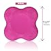 My Way Fitness Yoga Knee Pad by MWF – Works Best with Your Yoga Mat - Kneeling Support for Yoga & Pilates Exercise – Thick Yoga Knee Pads Cushion for Your Knees, Elbow and Head - One Piece Pink/RED