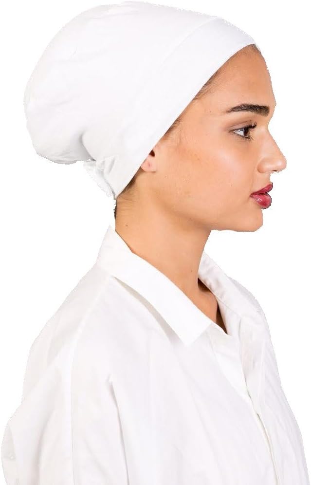 Boubou Kal Volume Base by REFA NALI .- Cap & Scarf Volumizer - Tichel Volumizer - Anti-Slip Hair Cover to Wear Under Scarf, Turban or Beret