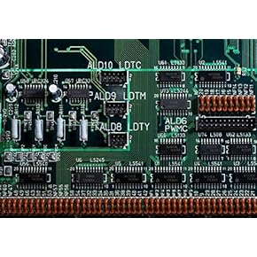 Integrated Circuits and Resistors Kind Which are Disposed on The Substrate - Removable Wall Mural | Self-Adhesive Large Wallpaper - 66x96 inches