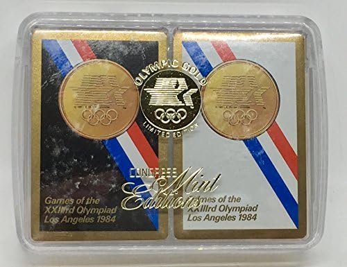 Olympic Gold 1984 Las Angeles Limited Edition Playing Cards