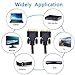 VGA Cable for Projectors, HDTVs, Displays and More VGA Enabled Devices 6 Feet（1.8 Meters）
