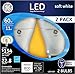 GE Lighting 25037 LED 11-Watt (60-watt replacement), 800-Lumen A19 Bulb with Medium Base, Soft White, 2-Pack