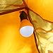 2 Pack Tent Light Outdoor Camping Lantern LED Bulb, Batteries Powered