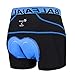 baleaf Men's 3D Padded Bike Shorts Cycling Underwear MTB Liner Road Biking Bicycle Clothes Blue XXXL