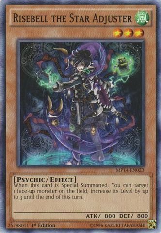 Yu-Gi-Oh! - Risebell the Star Adjuster (MP14-EN023) - Mega Pack 2014 - 1st Edition - Common