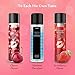 Water Based Strawberry-Flavored Lube and Cherry-Flavored Water Based Lube for Women, Men and Couples, Made in USA, AJ-PCN057 - by Anjou