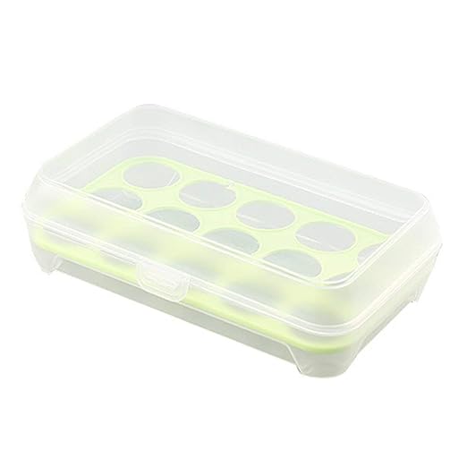 Portátil 15 Rejilla Caja de Almacenamiento de Huevos Caja de ...