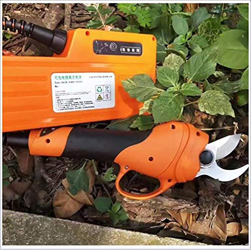 XHLLX 30MM Professionelle Elektrische Schere, Wiederaufladbare Schere, Hauptgardening Zerspanungswerkzeuge Cordless… – Bild 5