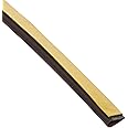 Pemko HSS2000 Hot Smoke Seal and S88 SiliconSeal Combination Fire/Smoke Adhesive Gasketing Edge-Sealing Systems, Dark Brown Finish, 18'L x 1/2”W x 19/64”H