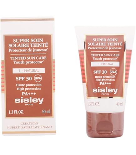 Amazon.com: Sisley Paris Tinted Sunscreen Cream SPF 30, 1 Natural