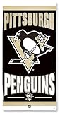 McArthur Pittsburgh Penguins NHL 30 X 60 Inch Fiber Beach Towel